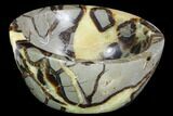 Polished Septarian Bowl - Madagascar #98270-2